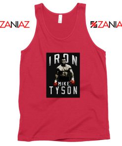 Nice Iron Mike Boxer MMA Red Tank Top