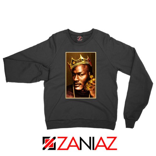 Notorious Michael Jordan Black Sweatshirt