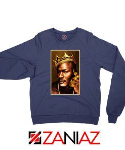 Notorious Michael Jordan Navy Blue Sweatshirt