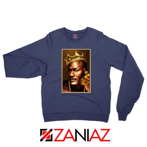 Notorious Michael Jordan Navy Blue Sweatshirt