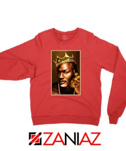 Notorious Michael Jordan Red Sweatshirt