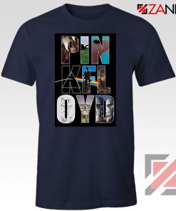 Pink Floyd Rock Fashion Navy Blue Tshirt