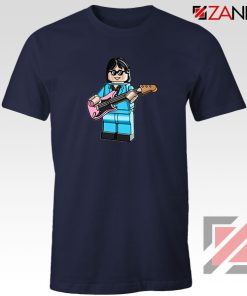 Ric Ocasek Lego The Cars Best Navy Blue Tshirt