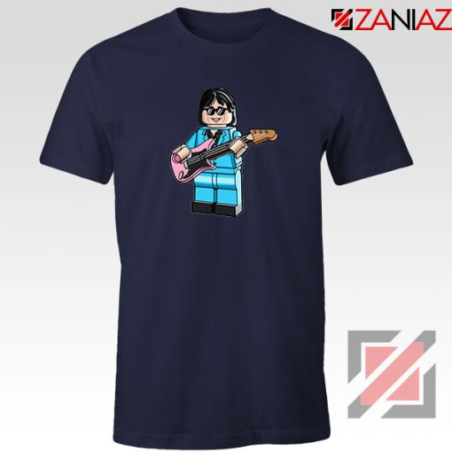 Ric Ocasek Lego The Cars Best Navy Blue Tshirt