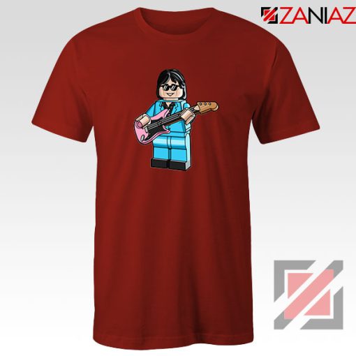 Ric Ocasek Lego The Cars Best Red Tshirt