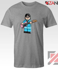 Ric Ocasek Lego The Cars Best Sport Grey Tshirt