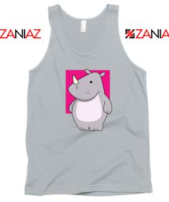 Team Building Rhino Mascot Sport Grey Tank Top