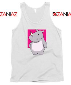 Team Building Rhino Mascot Tank Top