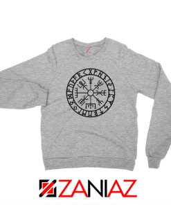 Vegvisir Compass Magical Stave Grey Sweatshirt