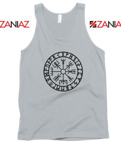 Vegvisir Compass Magical Stave Grey Tank Top