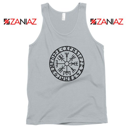 Vegvisir Compass Magical Stave Grey Tank Top