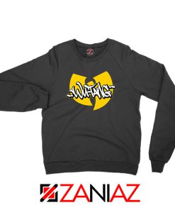 Wu Tang Clan Hip Hop Graffiti Black Sweatshirt