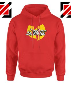 Wu Tang Clan Hip Hop Graffiti Red Hoodie