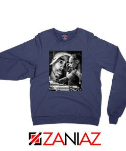 2PAC Snoop Doggy Rap Navy Blue Sweatshirt