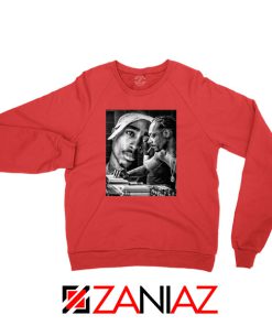 2PAC Snoop Doggy Rap Red Sweatshirt