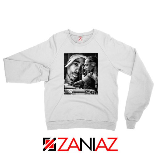 2PAC Snoop Doggy Rap White Sweatshirt