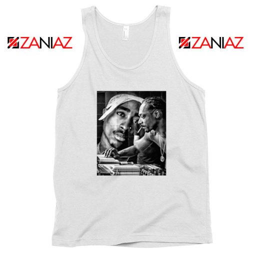 2PAC Snoop Doggy Rap White Tank Top