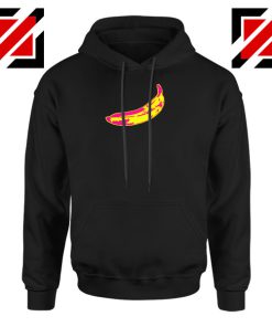 Andy Warhol Banana Art Black Hoodie