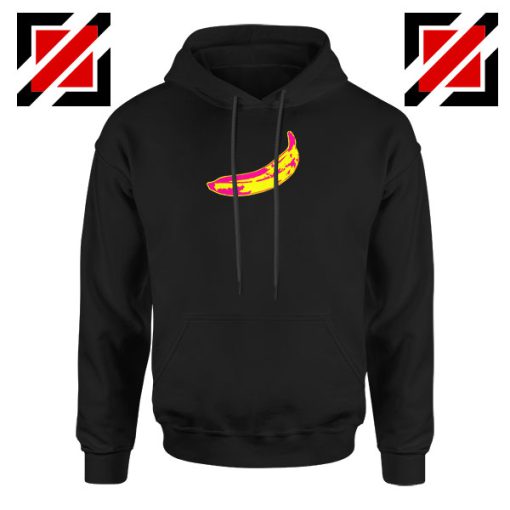 Andy Warhol Banana Art Black Hoodie