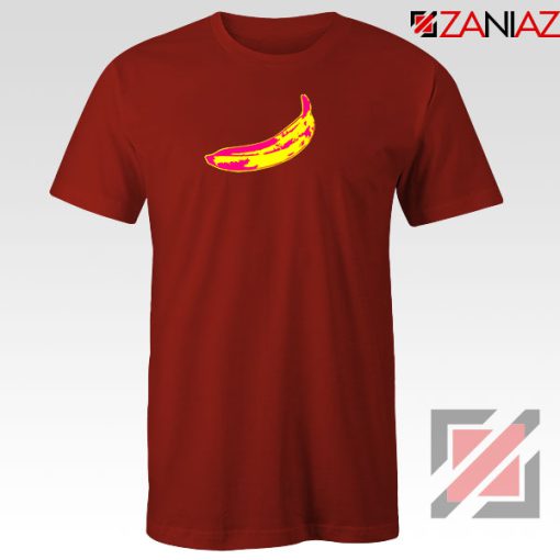 Andy Warhol Banana Art Red Tshirt