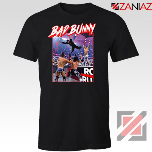 Bad Bunny Rapper Vintage WWE Tshirt