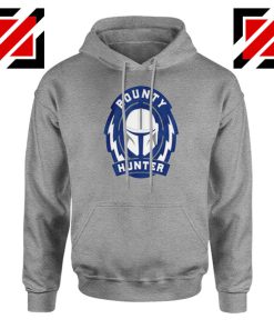 Bounty Hunter Video Game Grey Hoodie