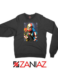 Captain Phasma Stormtrooper Black Sweatshirt