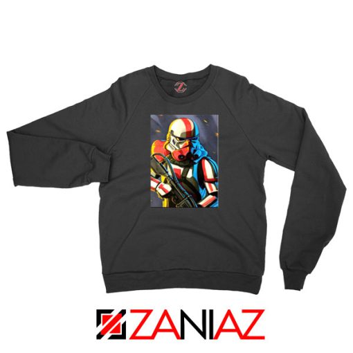 Captain Phasma Stormtrooper Black Sweatshirt