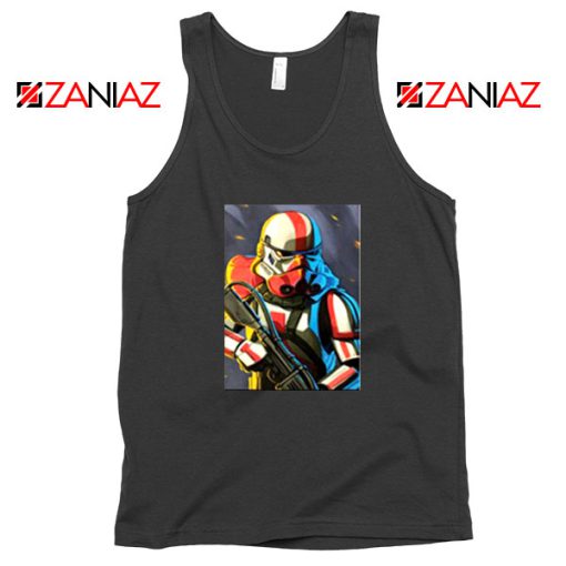 Captain Phasma Stormtrooper Black Tank Top