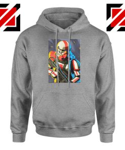 Captain Phasma Stormtrooper Grey Hoodie