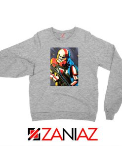 Captain Phasma Stormtrooper Grey Sweatshirt