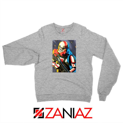 Captain Phasma Stormtrooper Grey Sweatshirt