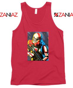 Captain Phasma Stormtrooper Red Tank Top