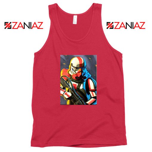 Captain Phasma Stormtrooper Red Tank Top