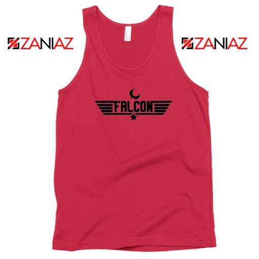 Falcon Icon Graphic Red Tank Top