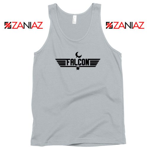 Falcon Icon Graphic Sport Grey Tank Top