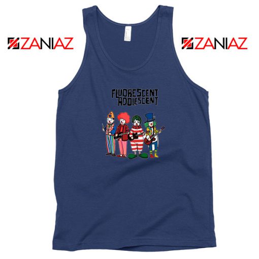 Fluorescent Adolescent Song 21 Navy Blue Tank Top