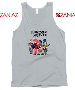 Fluorescent Adolescent Song 21 Sport Grey Tank Top