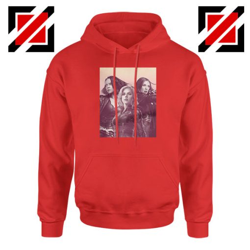 Girl Power Marvel Female Red Hoodie