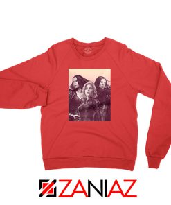 Girl Power Marvel Female Red Sweatshirt