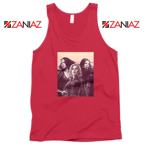 Girl Power Marvel Female Red Tank Top