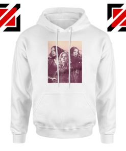 Girl Power Marvel Female White Hoodie