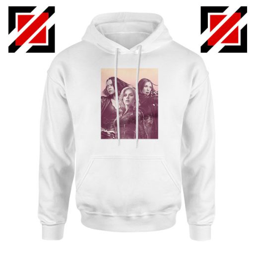 Girl Power Marvel Female White Hoodie