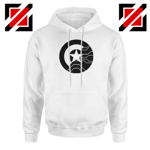 Half Shield of Sam and Bucky Hoodie