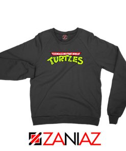 New Ninja Turtles Logo Black Sweatshirt