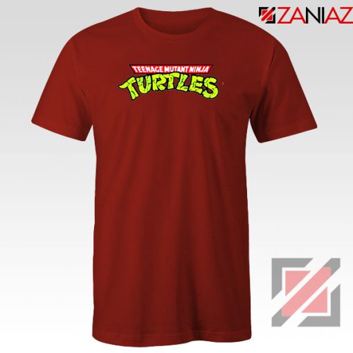 New Ninja Turtles Logo Red Tshirt