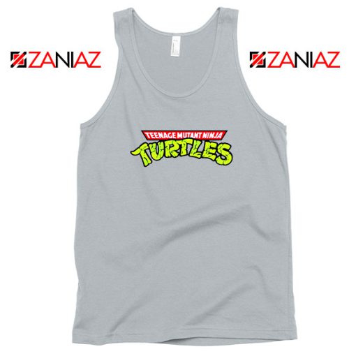 New Ninja Turtles Logo Sport Grey Tank Top