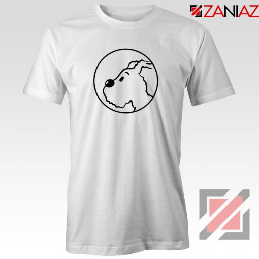 Snowy Tintin Character Tshirt