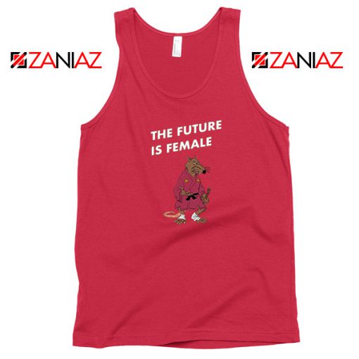 The Future Is Female CBB Podcast Red Tank Top