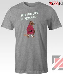 The Future Is Female CBB Podcast Sport Grey Tshirt